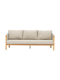 Rebecca Teak Sofa Set in Stone