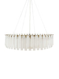 Alabaster Chandelier in Pure