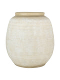 Grace Vase in Ivory Plaster