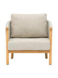 Rebecca Teak Sofa Set in Stone