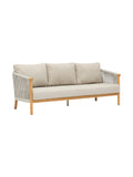 Rebecca Teak Sofa Set in Stone