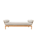 Vision Outdoor Teak Daybed in Sea Shell