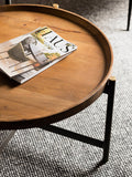 Roundhouse Coffee Table in Nutmeg